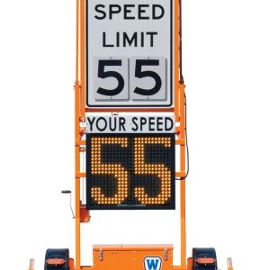 Folding Frame Radar-Speed Trailer