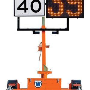 Vertical Mast Radar-Speed Trailer
